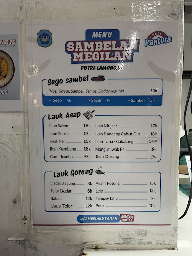 Sambelan Megilan “Putra Lamongan” Surabaya - Gastronomi dan perhotelan