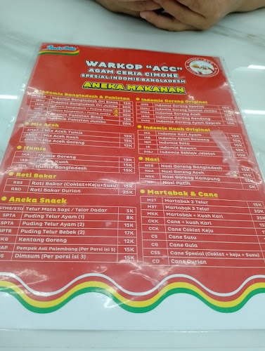 Warkop Agam ACC - Gastronomi dan perhotelan