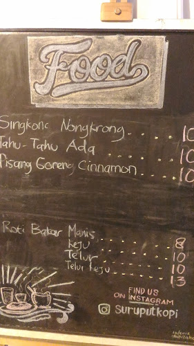 Suruput kopi - Gastronomi dan perhotelan