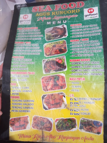 Opinii despre Seafood pecel lele agus kuncoro în Kota Palembang - Gastronomi dan perhotelan