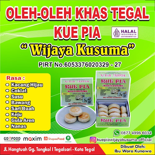 Opinii despre Kue Pia Wijaya Kusuma (Latopia Oleh-oleh Khas Tegal) în Kota Tegal - Gastronomi dan perhotelan