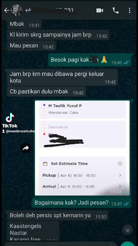 Opinii despre Wandansari Cake în Kota Depok - Gastronomi dan perhotelan