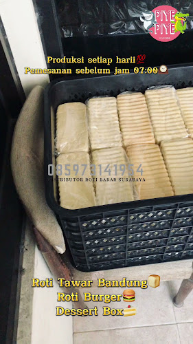 Comentarii opinii despre ROTI TAWAR BAKAR BANDUNG & ROTI BURGER & DESSERT BOX & BESEK BAMBU SURABAYA