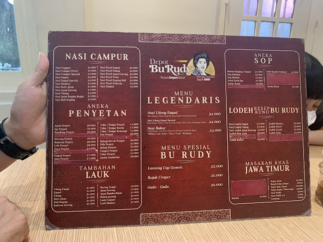 Opinii despre Depot Bu Rudy Anjasmoro Surabaya în Surabaya - Gastronomi dan perhotelan