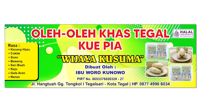 Kue Pia Wijaya Kusuma (Latopia Oleh-oleh Khas Tegal) - Gastronomi dan perhotelan