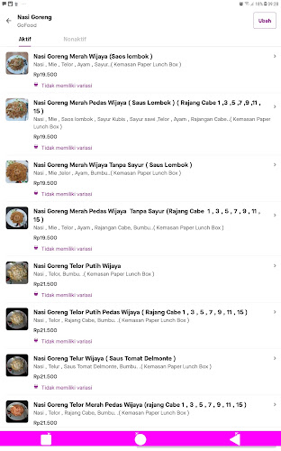 Opinii despre Nasi Goreng Wijaya Surabaya în Surabaya - Gastronomi dan perhotelan