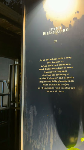 Warung Kopi Imah Babaturan 1 - Kota Bandung