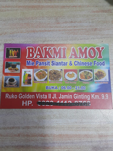Bakmie Amoy - Gastronomi dan perhotelan