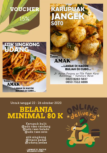 Opinii despre Rendang Yooo... AMAK!!! în Kota Bukittinggi - Gastronomi dan perhotelan