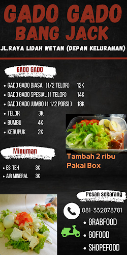 Gado Gado Bang Jack Lidah Wetan