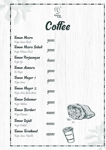 Rebahan coffee X Roti Bakar Premium Boy & Girl