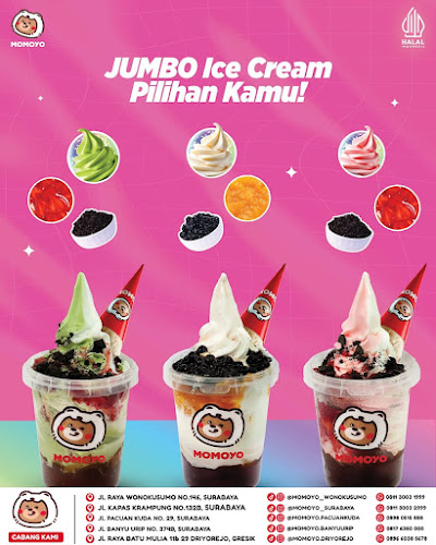 MOMOYO KAPAS KRAMPUNG ICE CREAM - Surabaya