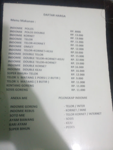 Warung Pisang joget & Roti Bakar SONY - Gastronomi dan perhotelan