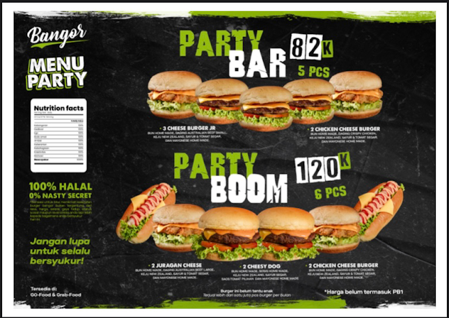 Burger Bangor Tegal Rotan - Kota Tangerang Selatan