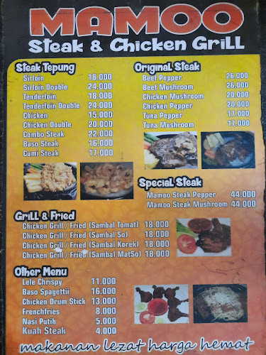 MAMOO Steak & Chicken Grill - Gastronomi dan perhotelan