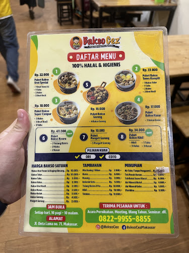 Comentarii opinii despre Bakso Cez Onta Lama