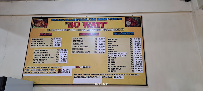 Warung Makan Ayam Bakar Bu Wati - Gastronomi dan perhotelan