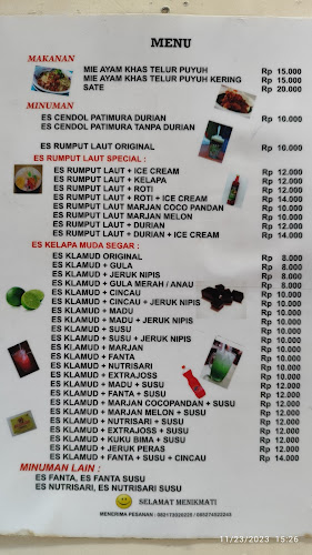 Es Cendol Patimura Pak Edi - Kota Padang