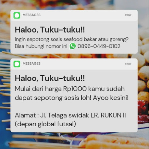 Tuku-tuku!! Sosis Seafood