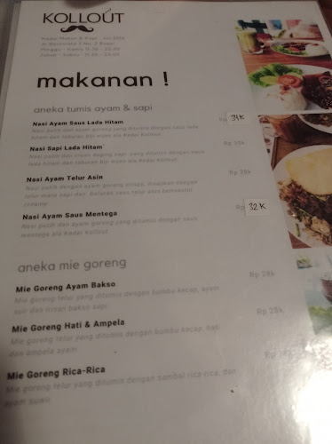 Kedai Kollout - Gastronomi dan perhotelan