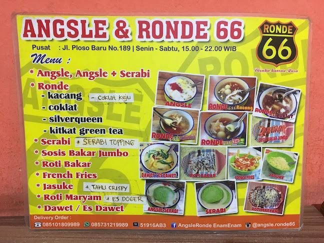 ANGSLE & RONDE 66 - Gastronomi dan perhotelan
