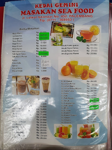 Opinii despre Kedai Gemini în Kota Palembang - Gastronomi dan perhotelan