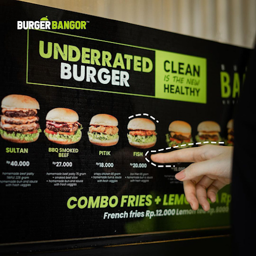 Burger Bangor Tegal Rotan - Gastronomi dan perhotelan