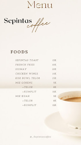 Opinii despre Sepintas Coffee în Kota Denpasar - Gastronomi dan perhotelan