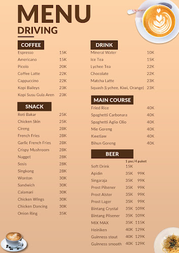 Opinii despre Driving Kafene and Drinkery în Kabupaten Tangerang - Gastronomi dan perhotelan