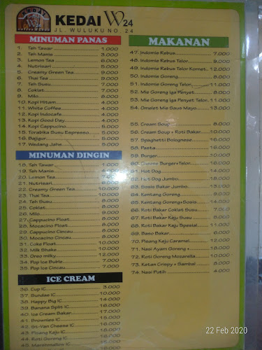 Kedai W 24 - Kota Bandung