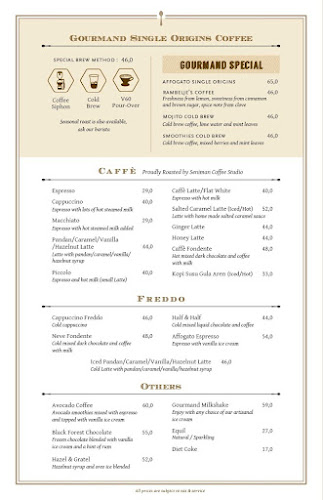 Le Cafe Gourmand - Surabaya