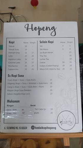 Comentarii opinii despre Warung Hopeng