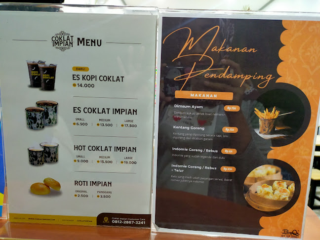 Es Coklat Impian Cilegon - Gastronomi dan perhotelan