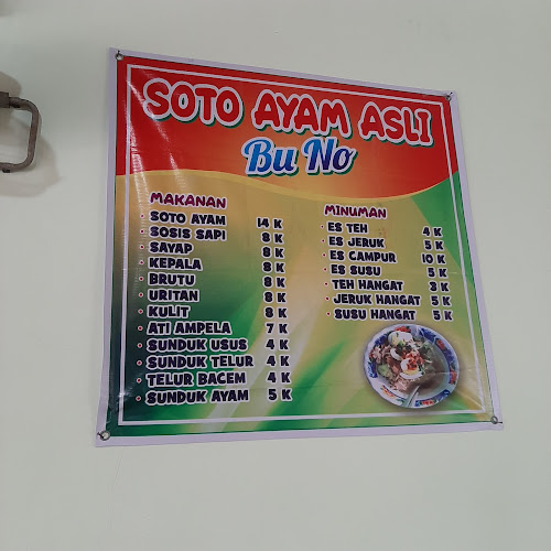 Soto Ayam Bu No Cabang Cokroaminoto Madiun - Gastronomi dan perhotelan