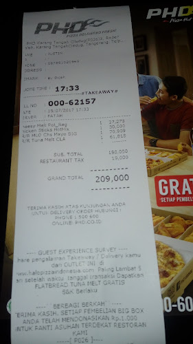 Pizza Hut Delivery - PHD Indonesia - Kota Tangerang