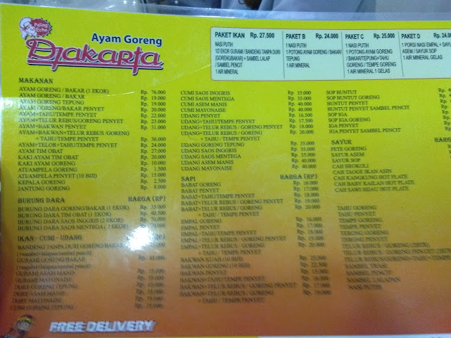 Ayam Goreng Djakarta - Gastronomi dan perhotelan