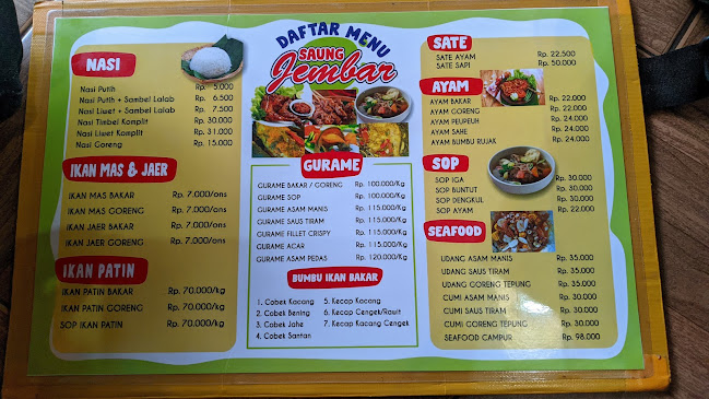 RM. Saung Jembar - Gastronomi dan perhotelan