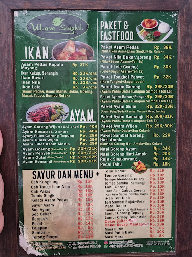 Opinii despre Ulam Singkil în Kota Pontianak - Gastronomi dan perhotelan