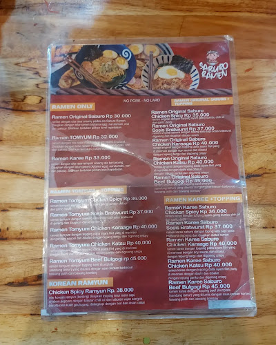 Opinii despre Saburo ramen padang în Kota Padang - Gastronomi dan perhotelan