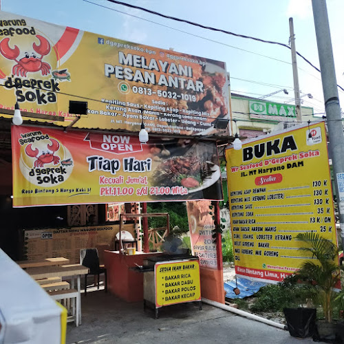 Warung seafood D'geprek Soka - Kota Balikpapan