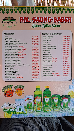 Rumah Makan Saung Babeh Setu - Kota Tangerang Selatan