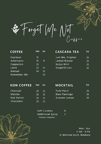 Forget Me Not Coffee