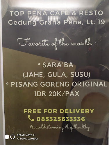 Top Pena Cafe & Resto - Gastronomi dan perhotelan