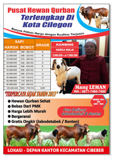 Pusat Hewan Qurban Kota Cilegon