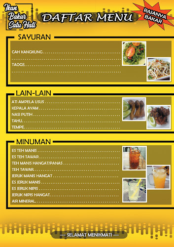 Opinii despre Ikan Bakar Satu Hati în Kota Tangerang - Gastronomi dan perhotelan