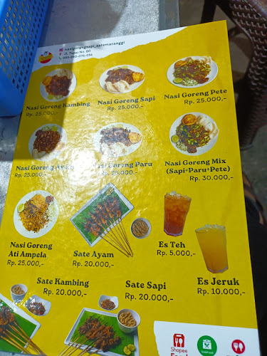 Nasi Goreng Sapi dan Kambing Sate Maranggi - Gastronomi dan perhotelan