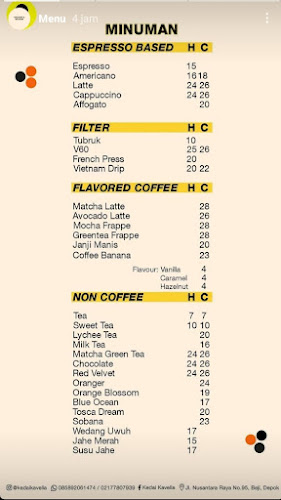 Opinii despre Kedai kavelia în Kota Depok - Gastronomi dan perhotelan