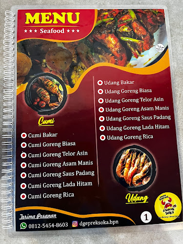 Opinii despre Warung seafood D'geprek Soka în Kota Balikpapan - Gastronomi dan perhotelan