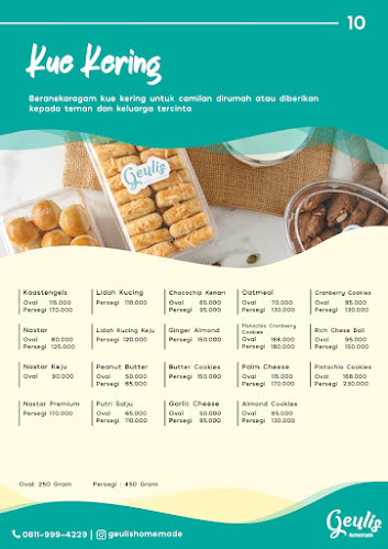 Snack Box Jajanan Pasar GEULIS HOMEMADE - Gastronomi dan perhotelan