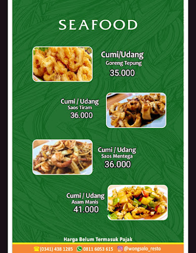 Wong Solo - Kota Malang